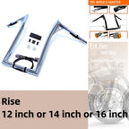 Prewired Handlebar Set of 3 for Sportster Dyna Softail Fat Boy (1996–2006)