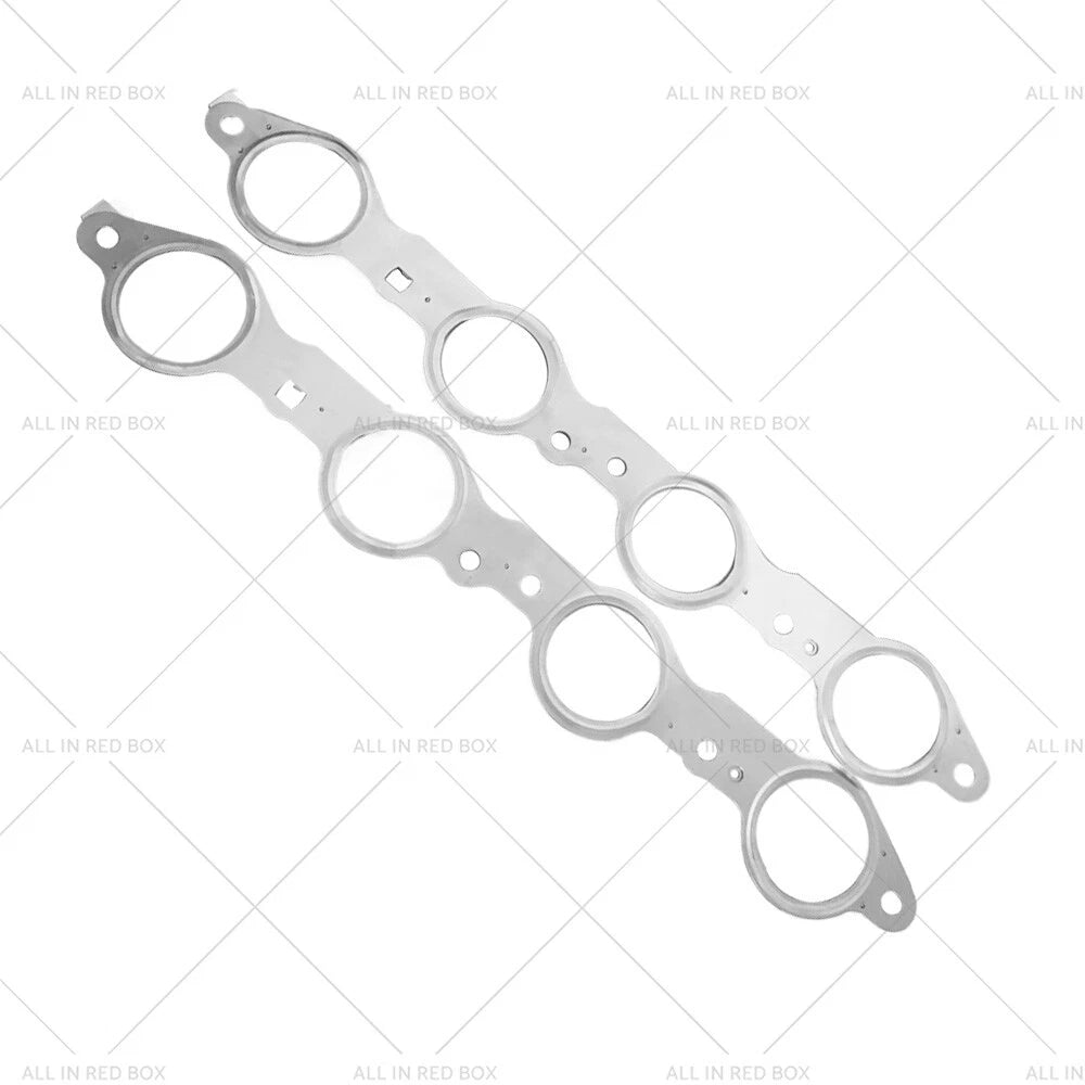 1 Pair Exhaust Manifold Header Gasket for LS1 4.8 5.3 5.7 6.0 6.2L (1997–2013)