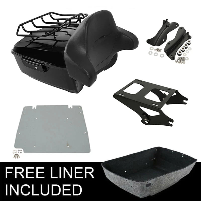 Trunk Pad Rack Mount Plate for Harley Touring Models (2014–2026)