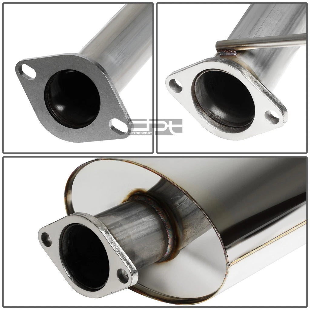 4" Slant Muffler Tip for Mitsubishi Eclipse 6G75 (2006–2008)