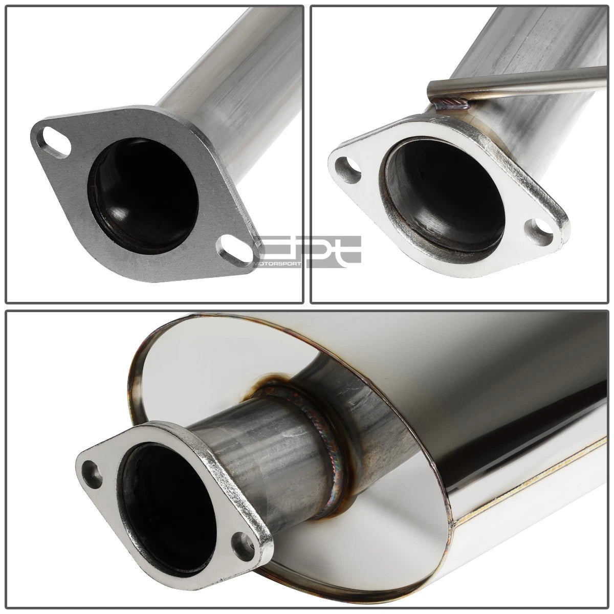 4" Slant Muffler Tip for Mitsubishi Eclipse 6G75 (2006–2008)