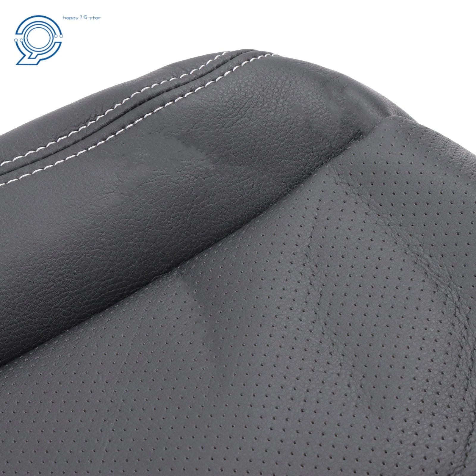 Leather Bottom Seat Cover for Nissan Murano (2015-2023) Black Perforated