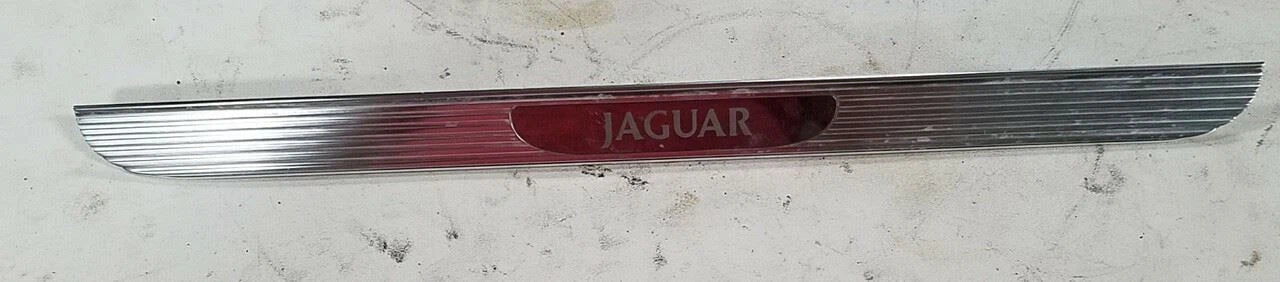 Chrome Door Sill Scuff Plate for Jaguar S-Type (2000–2003) - Left LH