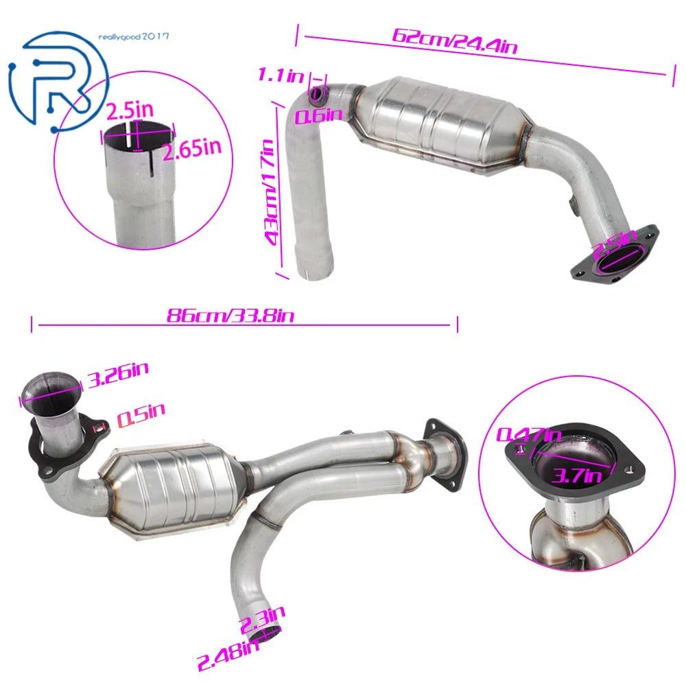 Catalytic Converter for Chevy Silverado 1500 GMC Sierra (1999-2006)