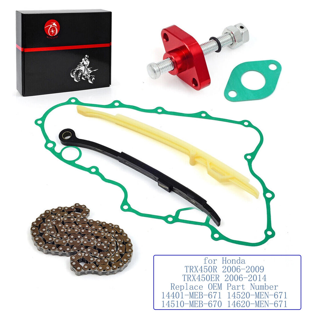 Cam Timing Chain & Guides Tensioner Kit for Honda TRX450ER/TRX450R (2006–2014)