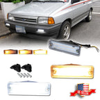 Clear Switchback LED Signal Blinker Lights for Mazda 323 626 (1983–2002)