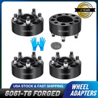 Set of 4 Hubcentric 2" Wheel Spacers for Jeep Liberty (2002–2013)