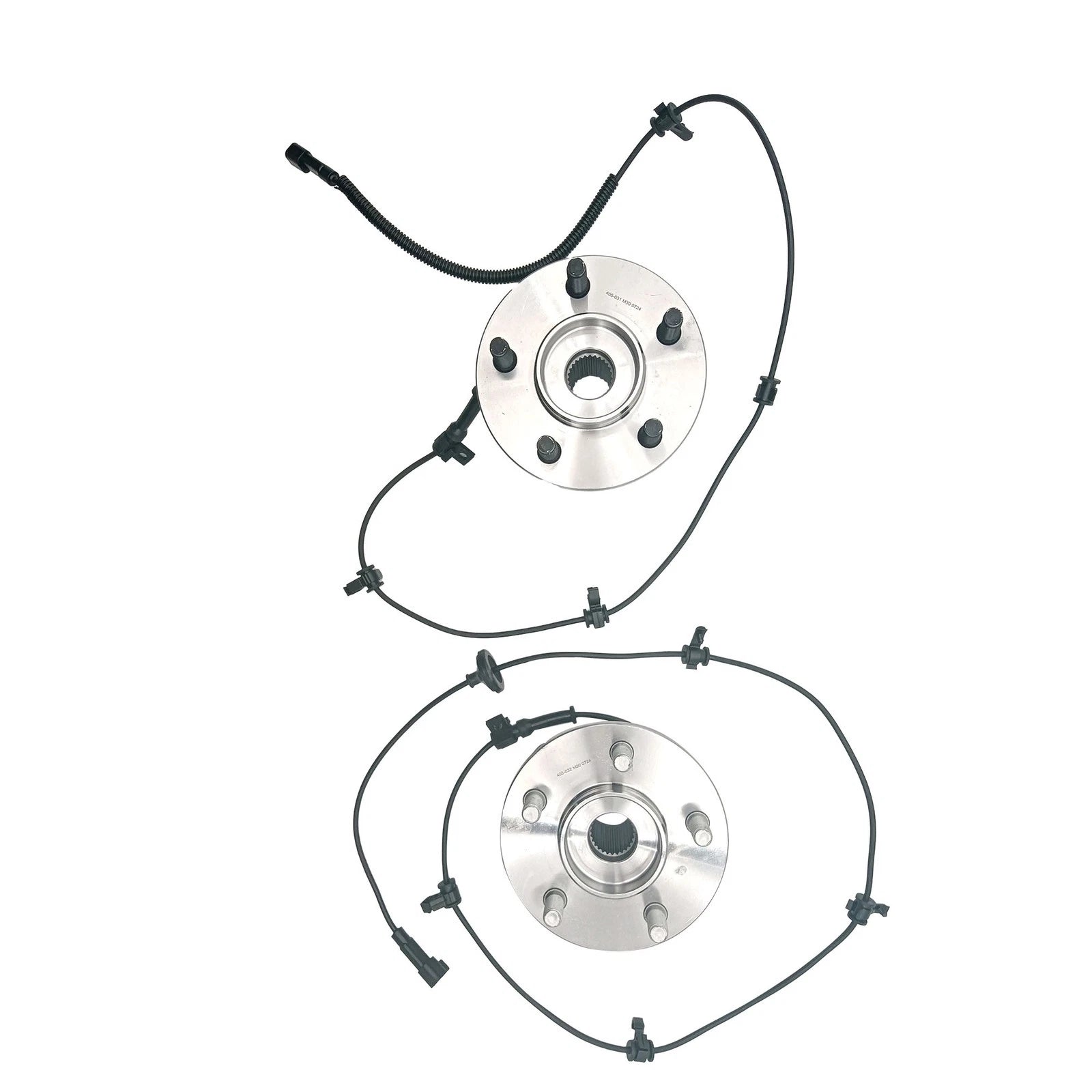 2X Front Wheel Hub Bearing Assembly 513176 513177 for Jeep Liberty (2002–2007) w/ABS