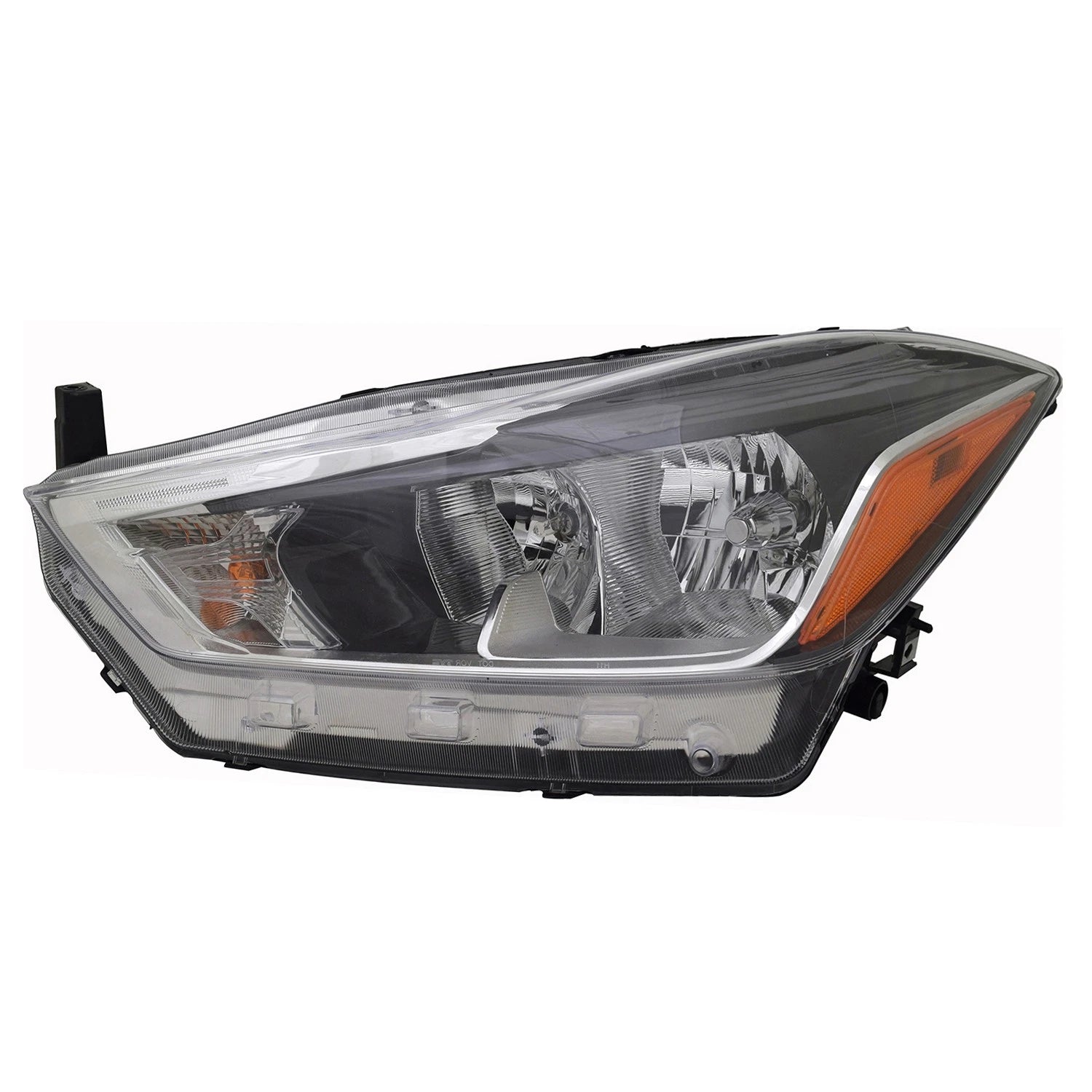 Replacement Driver Side Halogen Headlight Assembly for Nissan Kicks (2018–2020)