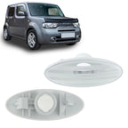Set of 2 Side Indicator Light Housings for Nissan Cube Juke Leaf Note (–) 261608990A