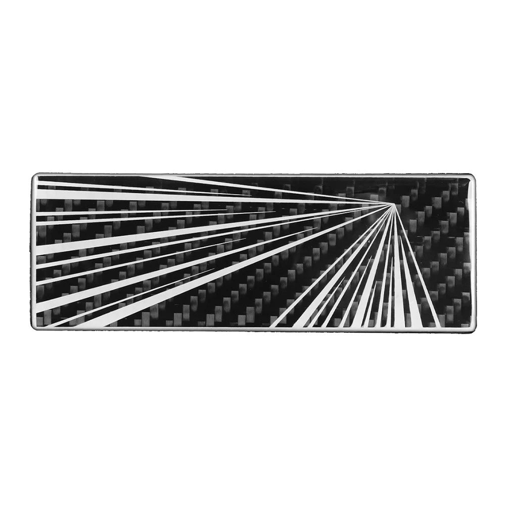 Car Time Space Badge Tunnel Trunk Emblem Decal for Tesla Model 3 Y X (2017–2023)