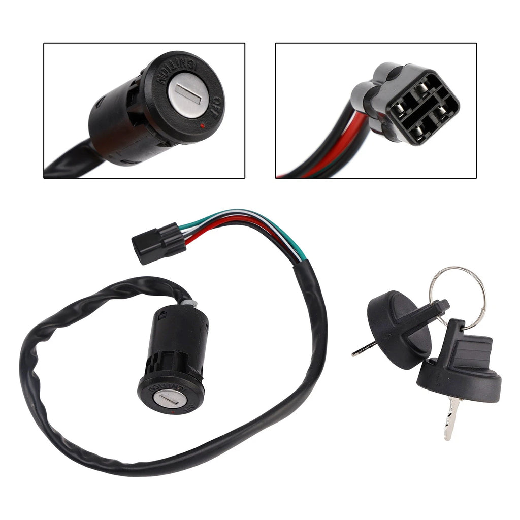 Ignition Key Switch 35100-Hp1-003 for Honda TRX450R (2004–2009)