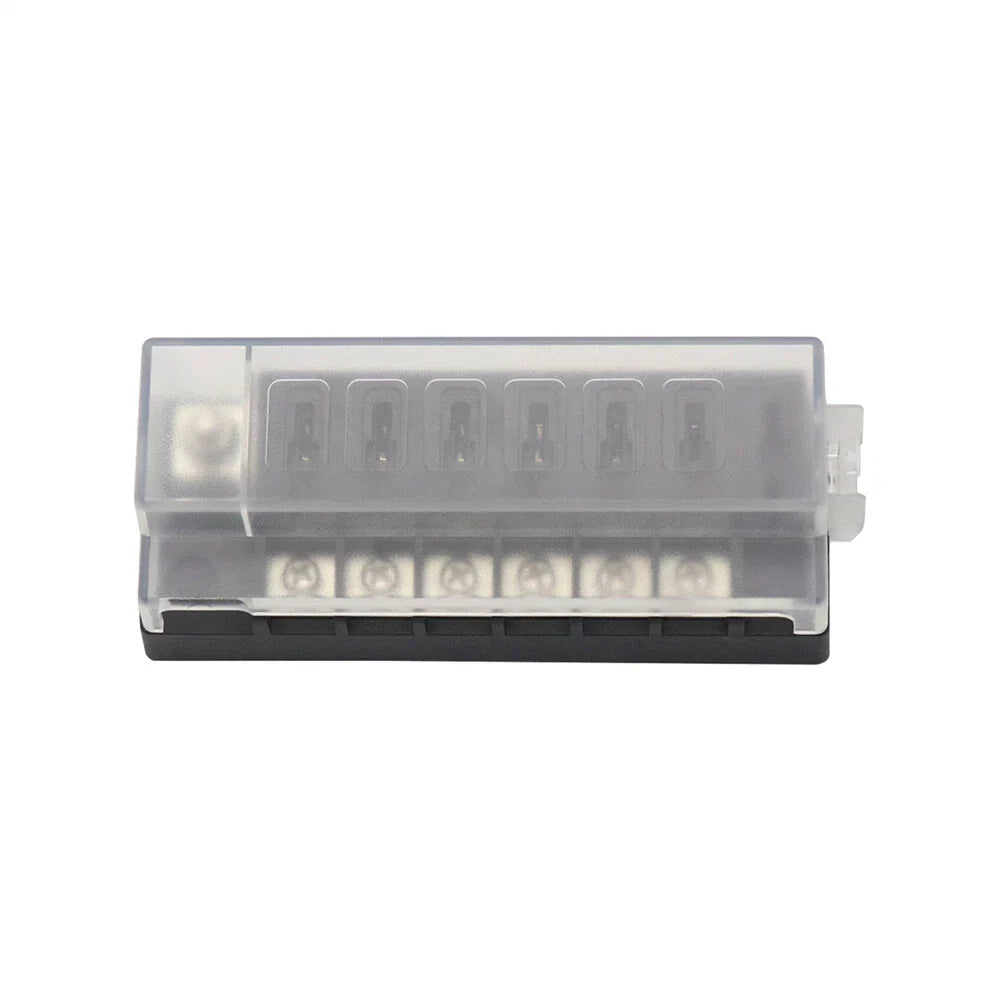 6-Way Compact Fuse Box 32V DC 300A for Universal Applications