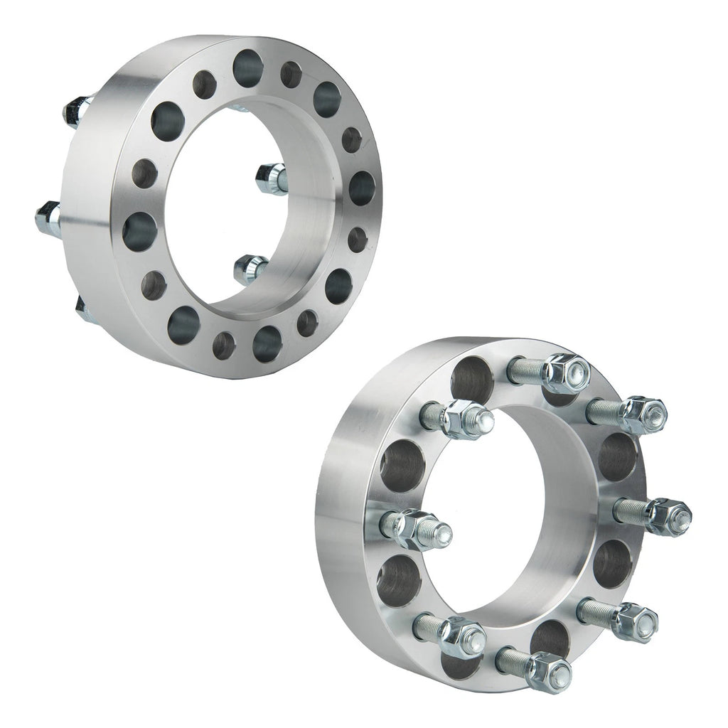 2x 2" Wheel Spacers for Ford E-350 & Ram 1500/2500 (126.15mm) 2010–2024
