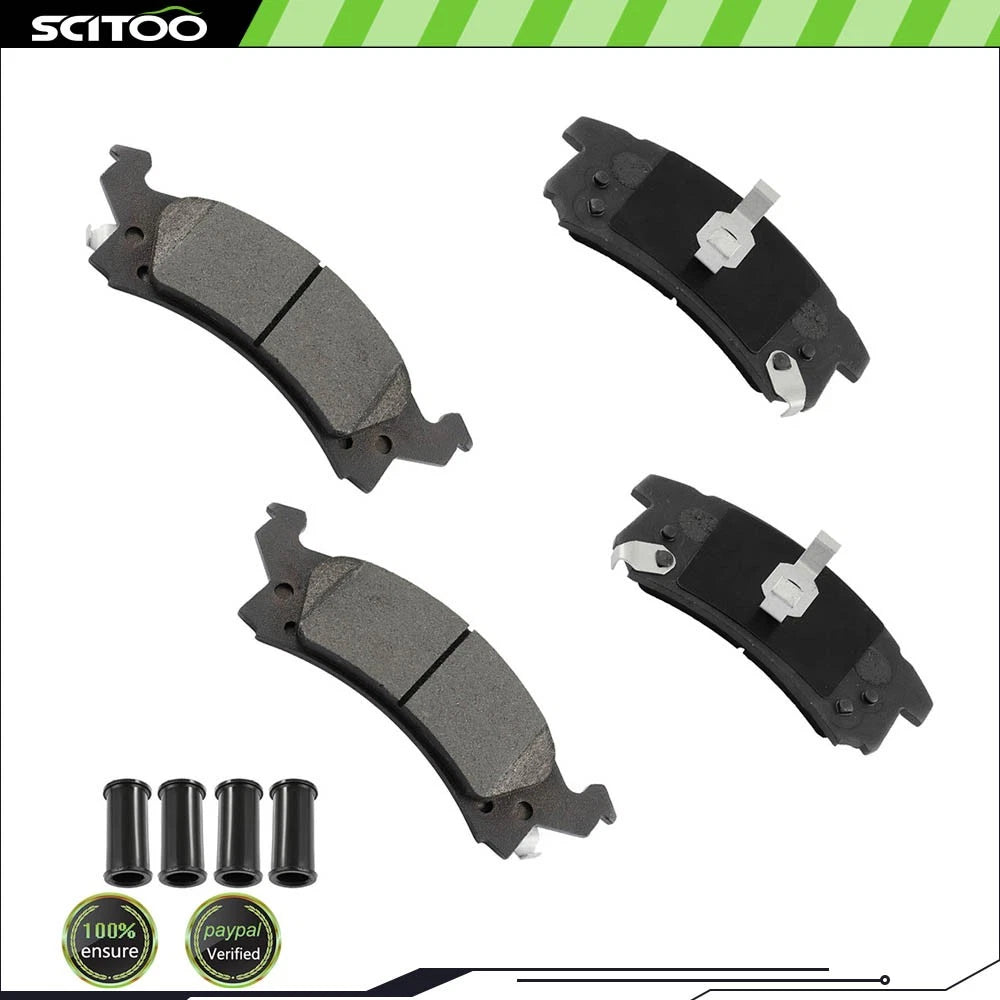 Front Ceramic Brake Pads Kit for Pontiac Sunbird, Oldsmobile Cutlass Calais (1985–1995)