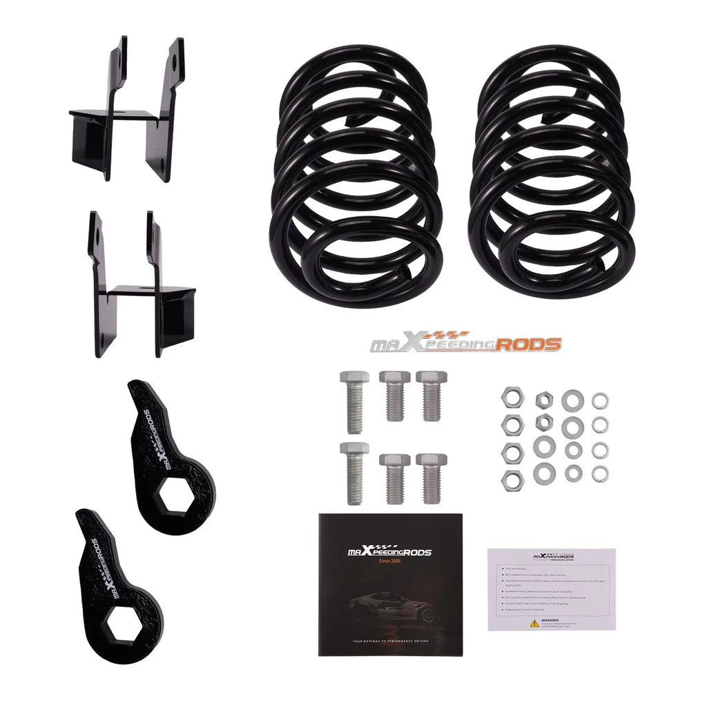 2-3" Front 4" Rear Drop Kit for Chevrolet Tahoe GMC Yukon (2000–2006)