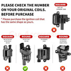 Set of 8 Ignition Coils for Chevy Silverado 1500 Tahoe GMC (D514A)