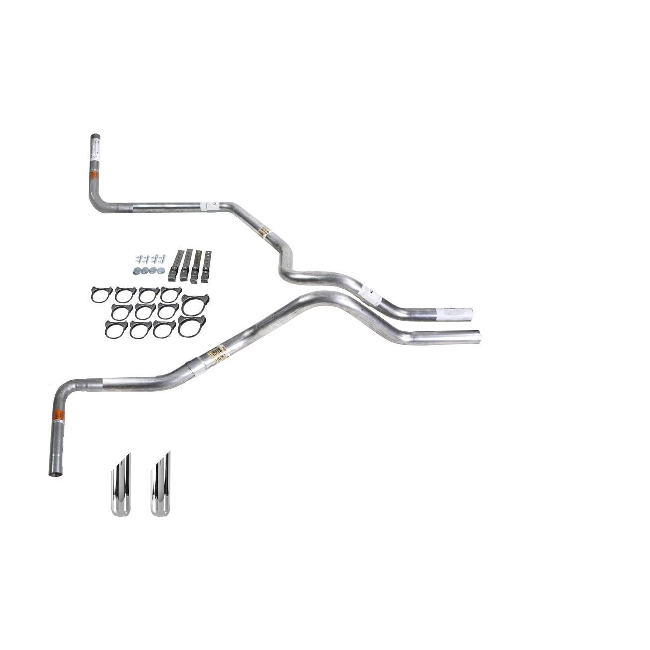 Dual Exhaust Pipe for Titan (2004-2005) - Side Exit, 2.5"