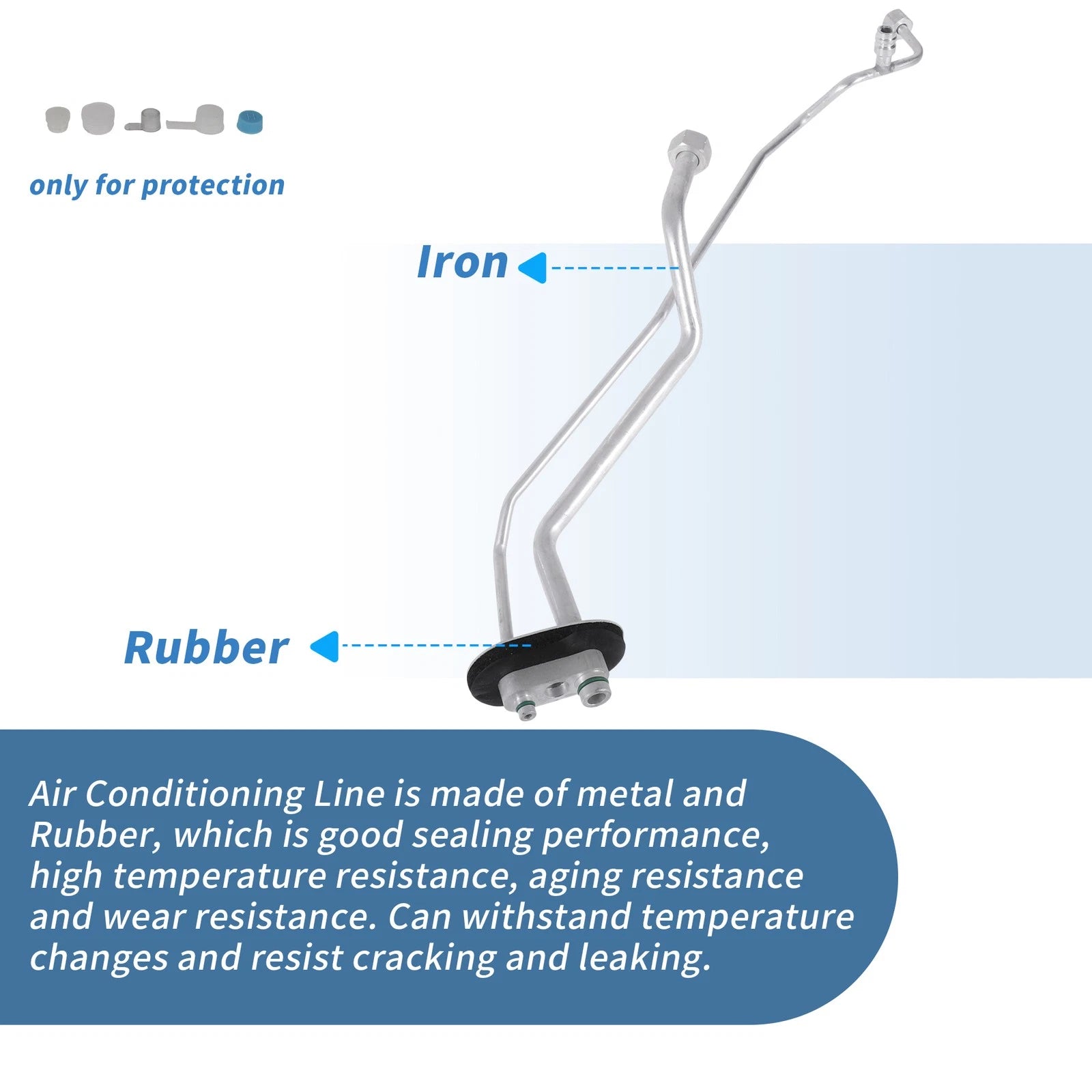 A/C Refrigerant Liquid Hose for Honda Civic (2012–2015) No. 80320TR0A02