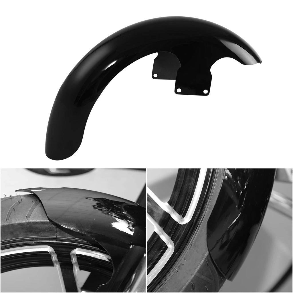 21" Painted Black Front Fender for Harley Touring Road Glide (2014–2023)