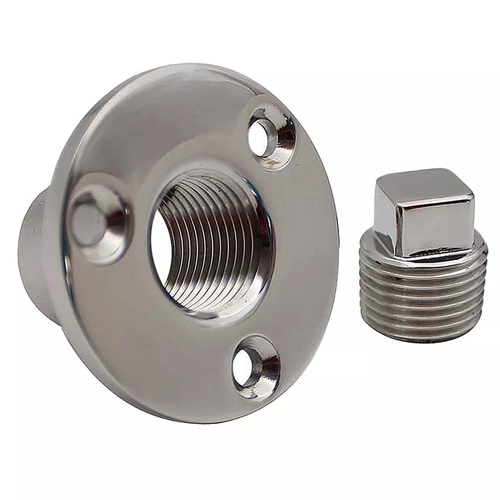 316 Stainless Steel Garboard Drain Bung Kit for Boats