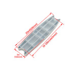 Replacement Ladder Rung Steps for Swimming Pools (White)