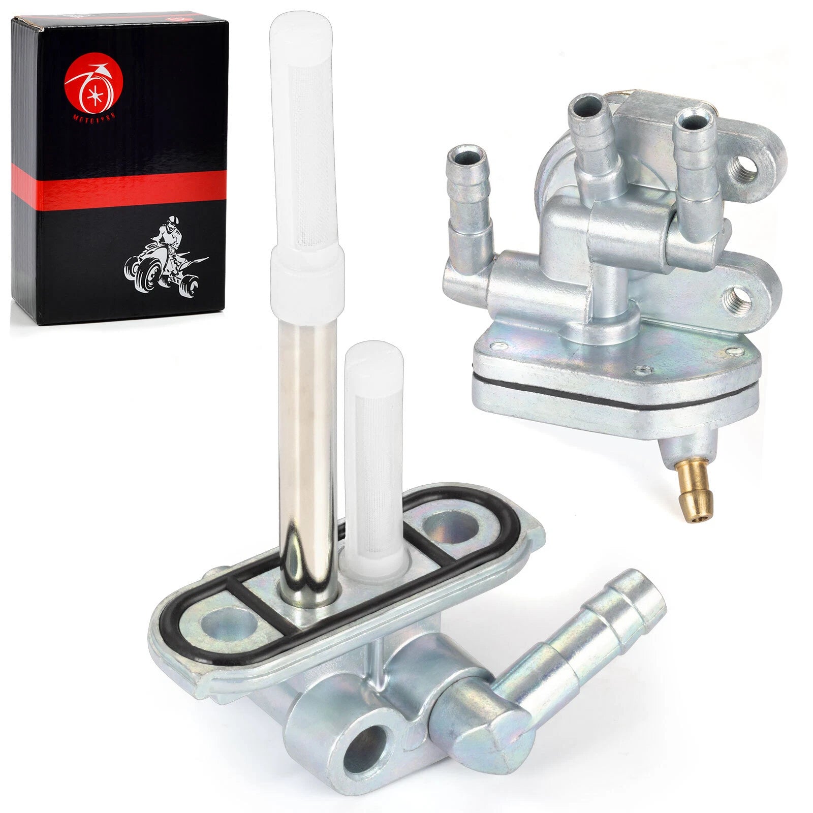 Fuel Valve Petcock & Filter Assy for Yamaha Virago 250 XV250 (1995–2007)