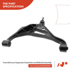 2X Front Lower Control Arm & Ball Joint for Chevy Tracker (1999-2004)