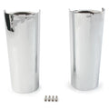 Smooth Fork Tube Slider Covers for Harley Electra Tri Glide FLHX (2009-2023)