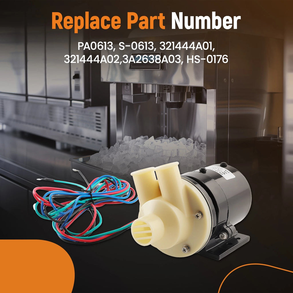 Pump Motor Assembly for Hoshizaki Ice Maker KM-901MAH (120V)