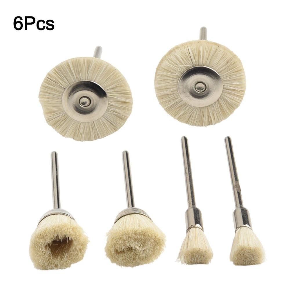 Cleaning Brushes Set of 5 Rust Steel Tool 15-25mm 2.35mm Abrasive