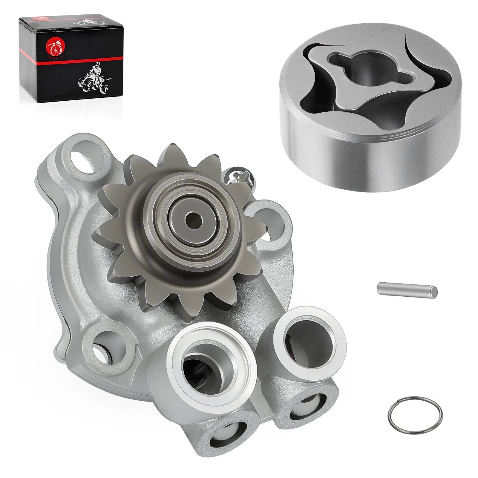Oil Pump Assembly & Rotor 5D3-13300-00-00 for Yamaha YFZ450 (2007–2009, 2012–2013)