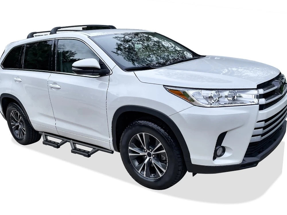 Stainless Steel Drop Steps for Toyota Highlander (2014-2019)