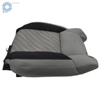 Front Driver Lean Seat Cover for Toyota Tundra (2014–2021) Gray/Black