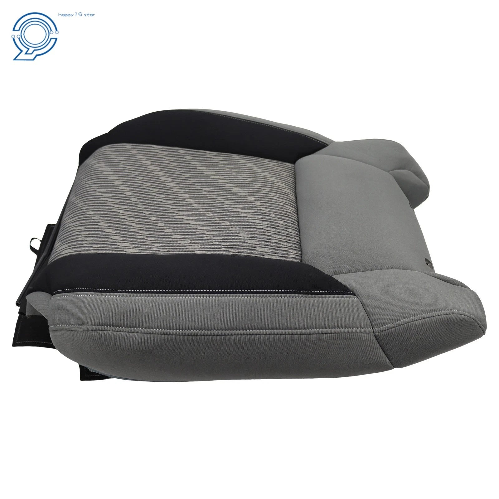 Front Driver Lean Seat Cover for Toyota Tundra (2014–2021) Gray/Black