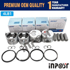 Overhaul Rebuild Kit for Isuzu 4LB1 Diesel Engine (Forklift, Excavator)