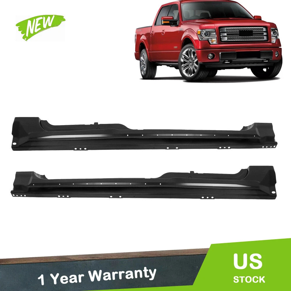 Rocker Panel for Ford F150 (2009–2014) Pickup Truck Super/Extended Cab