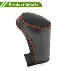 Gear Shift Knob Cover for Chevrolet Malibu (2016–2023) Black Carbon Fiber