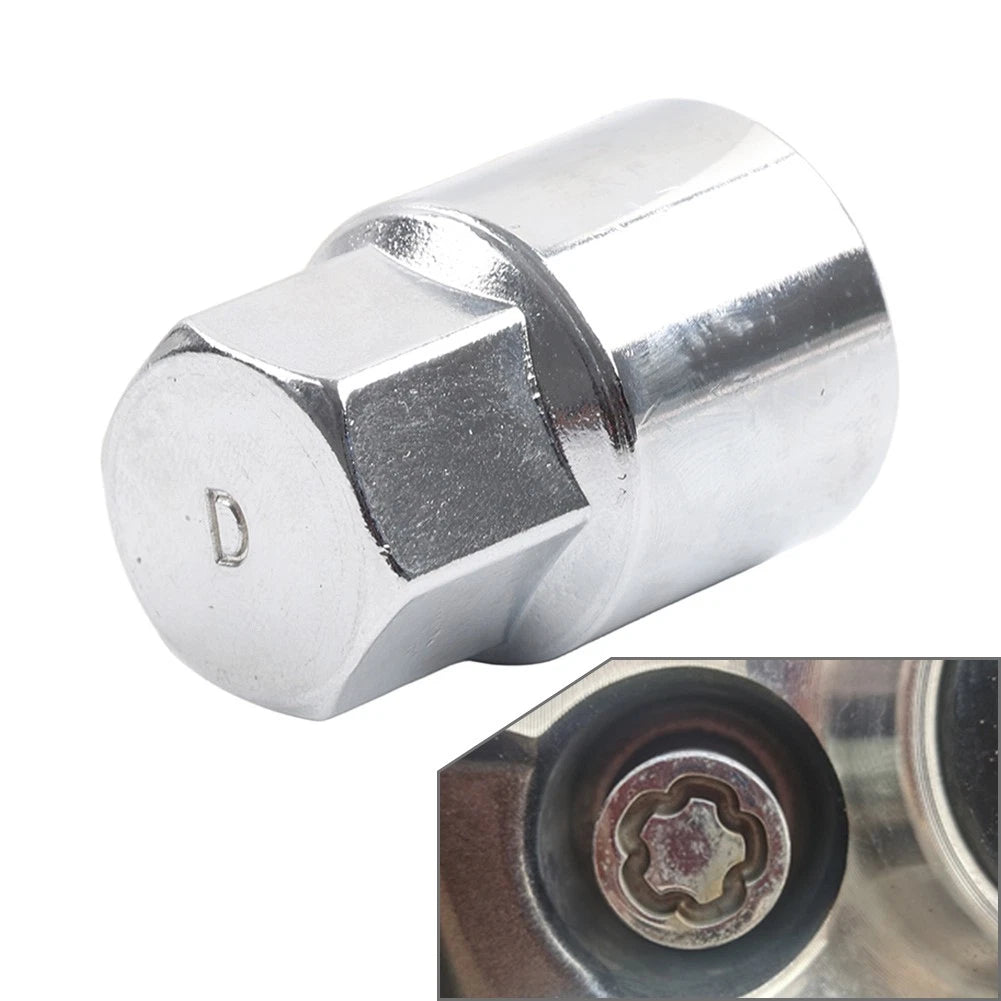Wheel Lock Key Lug Nuts for Ford Mustang F-150 (2015–2023)