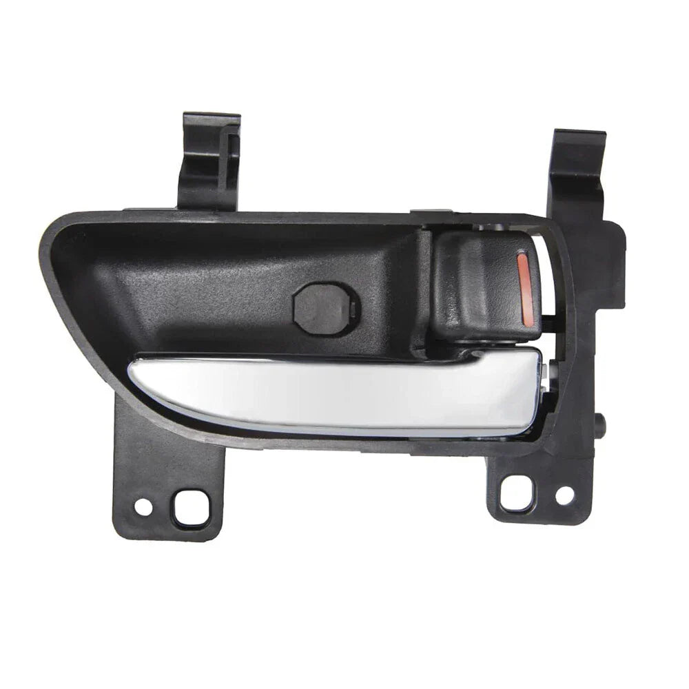 Black Inside Right Door Handle with Chrome Lever for Subaru Toyota