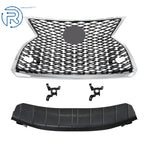 Front Upper Grill Assembly for Lexus RX350 RX450h (2020-2022) Chrome/Black