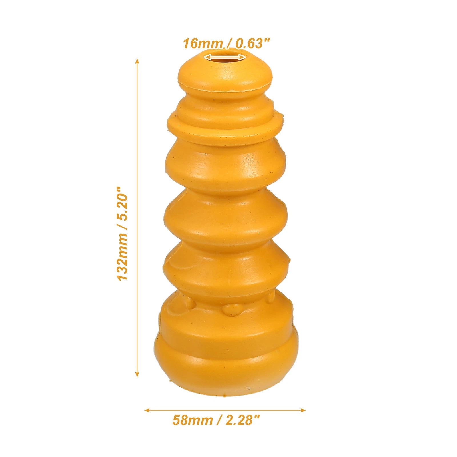 Set of 1 Rear Jounce Bumper Shock Absorber No.1J0512131 for Audi TT (2000–2006)