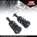 2X Front Shocks Struts for Chevy Tahoe GMC Cadillac Escalade (2007â2014)