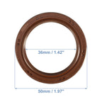 2X Engine Crankshaft Oil Seal No. 9031138067 for Toyota Camry (1984–2001)
