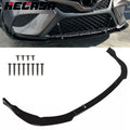 Front Bumper Lip Splitter for Toyota Camry (2018–2020) Gloss Black