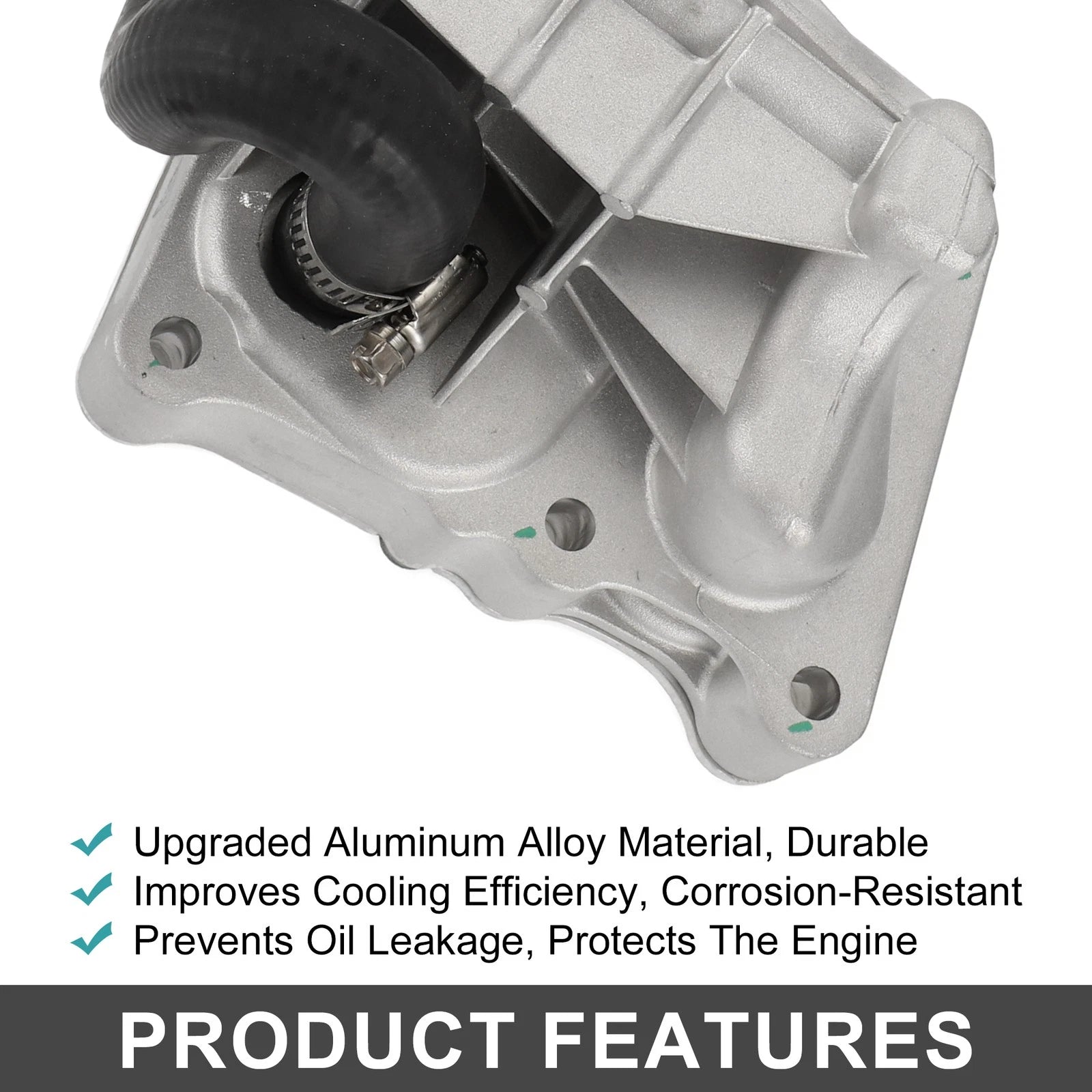 Engine Oil Filter Base Housing Assembly for Mercedes-Benz SLK250 (2012–2015) No.2711801410