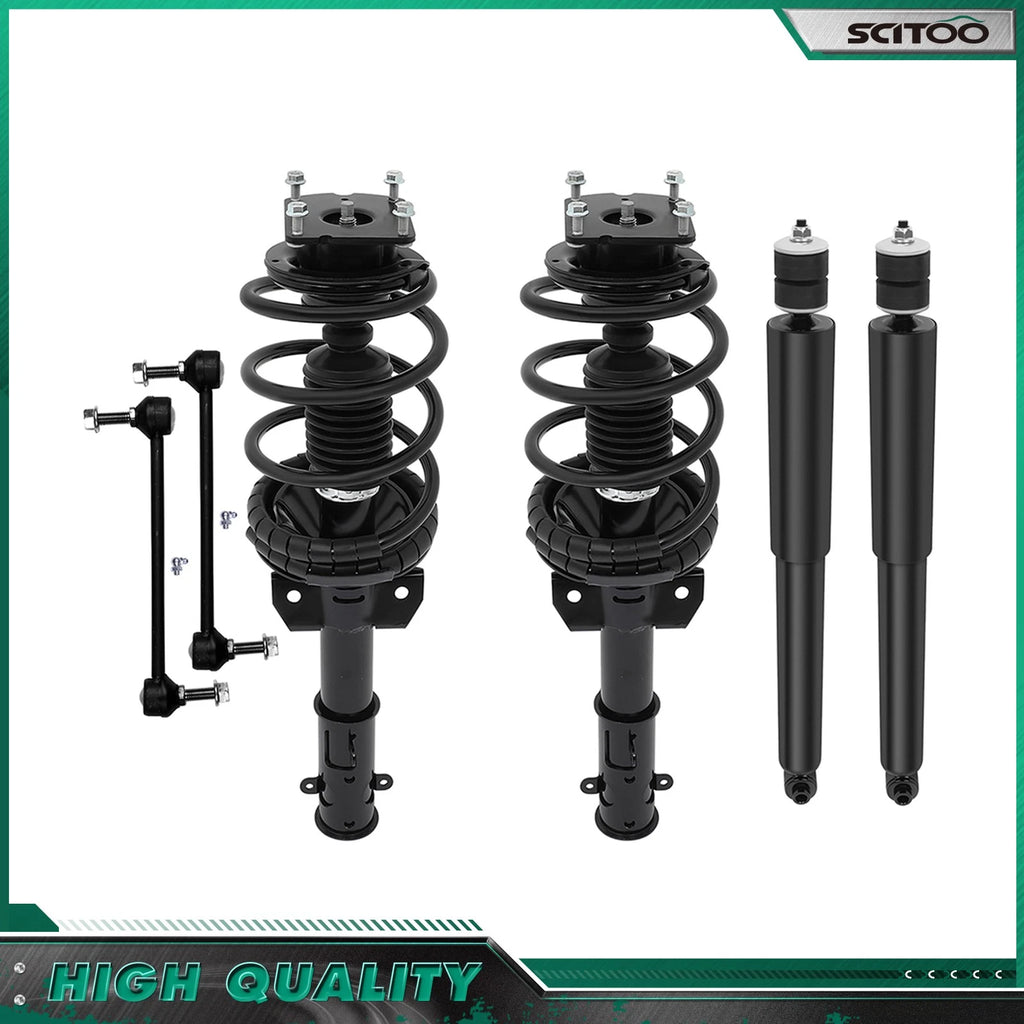 Front Struts, Rear Shock Absorbers, Sway Bars for Ford Mustang (2011–2014)