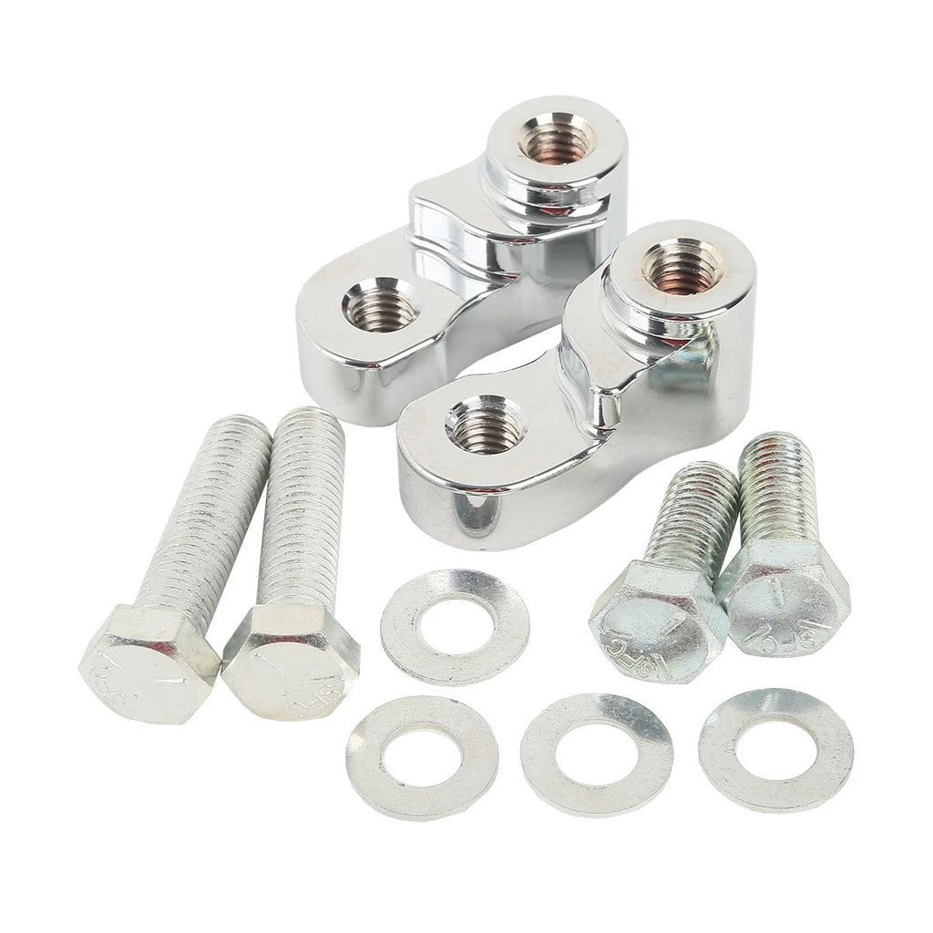 Chrome 1" Rear Lowering Kit for Harley Sportster 883 1200 (2005–2017)