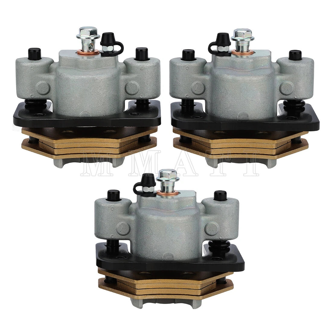 Front & Rear Brake Calipers w/ Pads for Arctic Cat ATV 700 1000 (2008–2017)