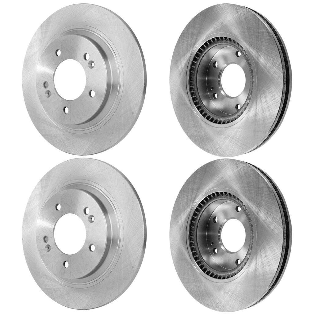 Front & Rear Brake Disc Rotors for Kia Optima (2013–2015)